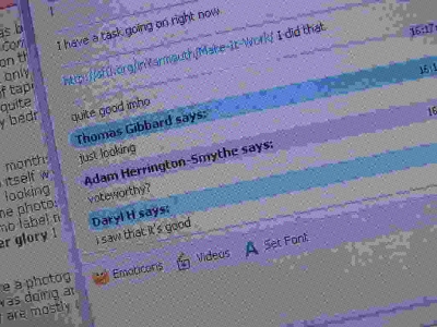 Skype Convo (odd quality)