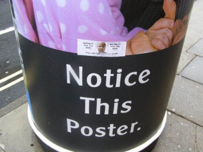 Notice this poster!