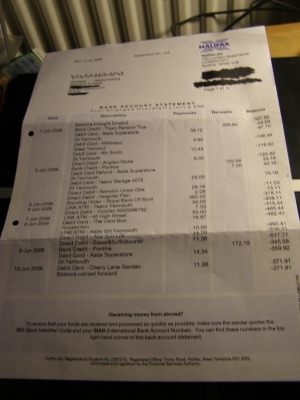 Halifax Bank Statement Halifax Bank Statement