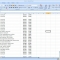 Excel Spreadsheet