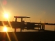 Sun sets