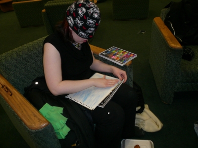 Rin using her hands Rin using her hands