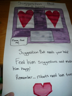 Robots need love too!