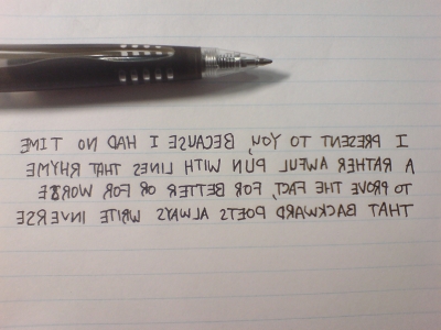 The first poem