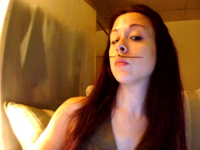 Flaunting the mustache