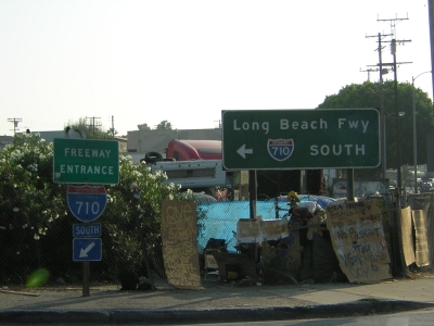 Yes, this is the freeway entrance.