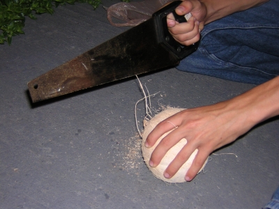 "Maybe we need a different saw."