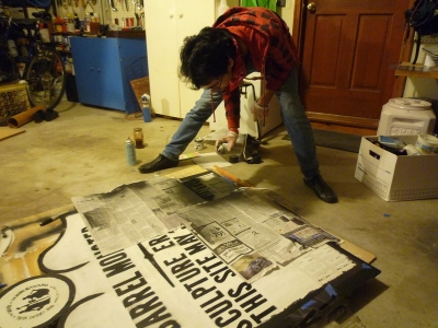 Ben Painting Text