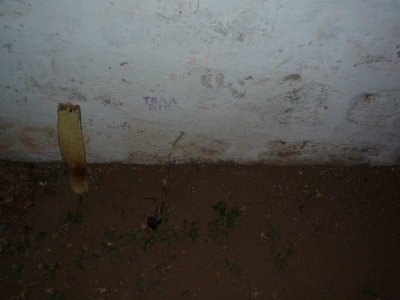 Where the effigy of me was buried