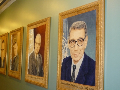 The Carpet of Boutros Boutros-Ghali