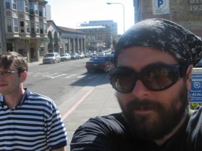 We're walking, we're walking... We're walking, we're walking...