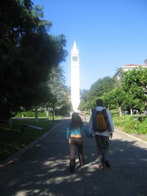 Towards the clock tower Towards the clock tower