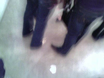 Slightly blurry pants!