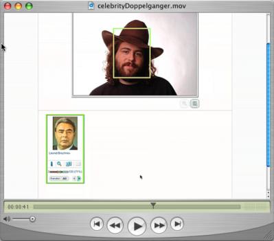 Screenshot of celebrityDoppelganger movie