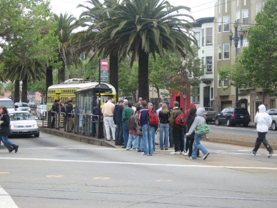 Queuing up for the F