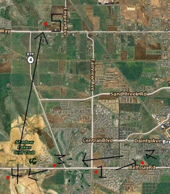 A Rough Map of Our Adventure A Rough Map of Our Adventure