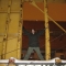julian on a freight car