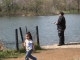 Fisherman & daughter in Humboldt Park
