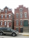 Two typical older-construction brick buildings, in Wicker Park