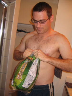 the bag presents difficulties...