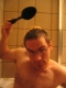with all the skill of a cranial turkey-baste