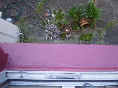 The depressing view. The depressing view.