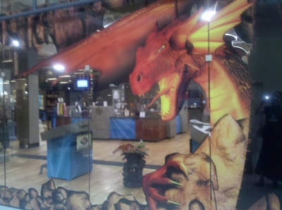 An intimidating beginning.