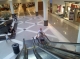 Escalator high-five!