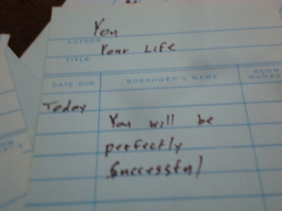 My penmanship is fairly poor.