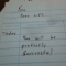 My penmanship is fairly poor.
