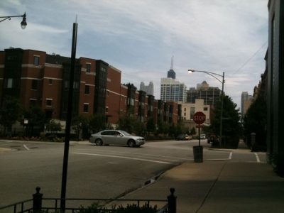 Walking East on Superior