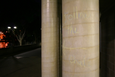 Follow the Chalk Follow the Chalk