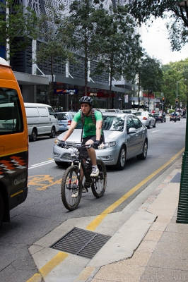 Bicycle messengers Bicycle messengers