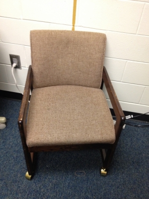 the offending chair