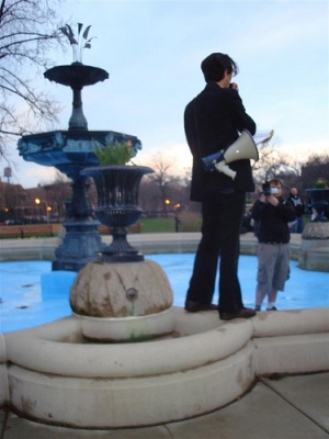 "The chasers have bikes.  This is fair."