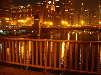 Very pretty (not pictured: two chasers on the other side of the bridge who walked right past us!).