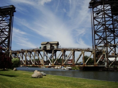 The bridge from here.