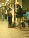 Whilst undergoing the longest train wait ever, these fellows provided us with some great music. Tip your street musicians.