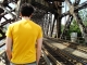 Trespassing.