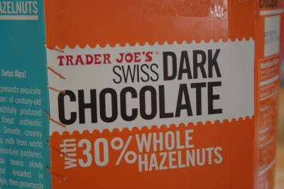 YES! we used DARK chocolate! and sewed it together with orange strings of love!