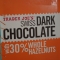 YES! we used DARK chocolate! and sewed it together with orange strings of love!
