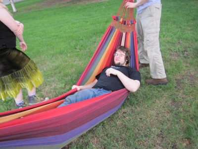 FuzzyHarpyBug in the Hammock