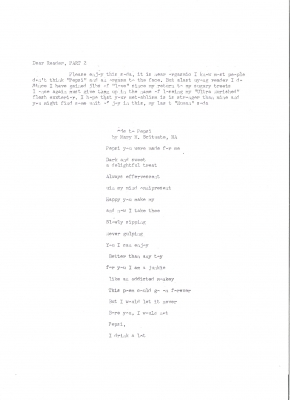 Back Side Poem