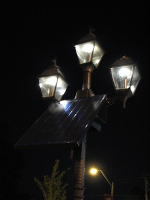 Hey, is that a solar panel?