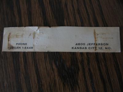 Old school phone number