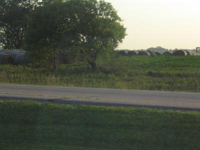 Hay bales
