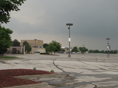 This was the main entrance side of the mall. This was the main entrance side of the mall.