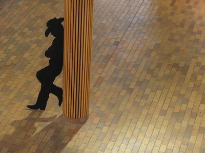 Another silhouette, as seen from above