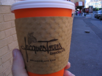 Hot chocolate tastes better