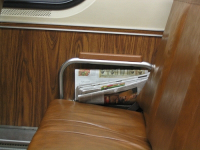 On train